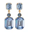 Jennifer Behr Justine Gold-plated Drop Earrings In Blue