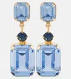 Jennifer Behr Justine Gold-plated Drop Earrings In Blue