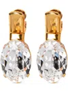 Jennifer Behr Set Of 2 Kara Crystal Hair Clips In Gold