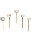 Jennifer Behr Karina Bobbt Pin Set In Gold
