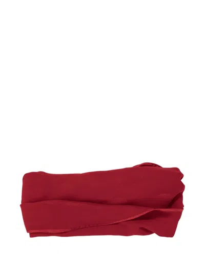 Jennifer Behr Kaylee Satin-trim Headband In Yellow