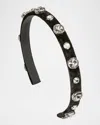 JENNIFER BEHR KENDALL SILK EMBELLISHED HEADBAND