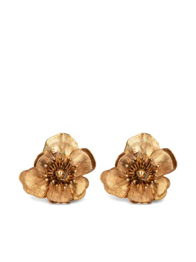 Jennifer Behr Kenna Earrings In Burgundy
