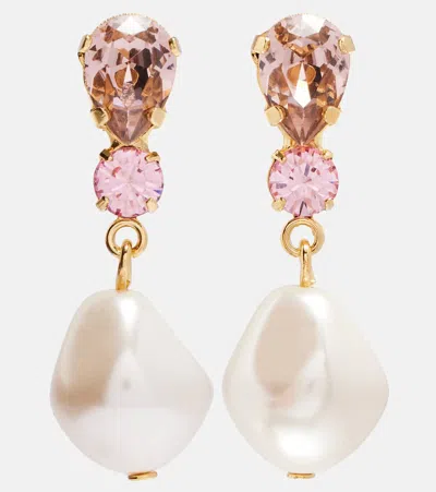 Jennifer Behr Kristina Gold-plated Drop Earrings