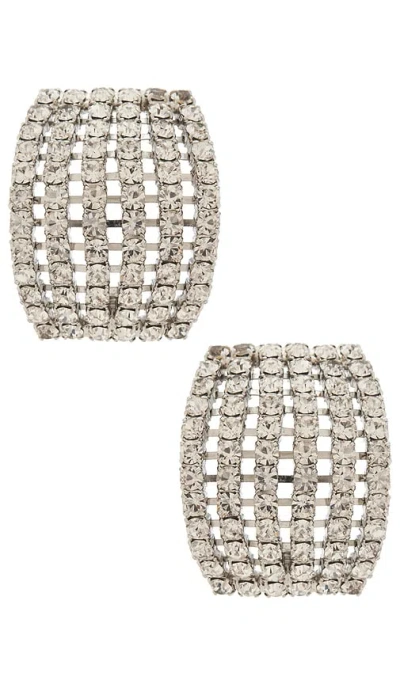 Jennifer Behr Kyrie Hoop Earrings In Neutral