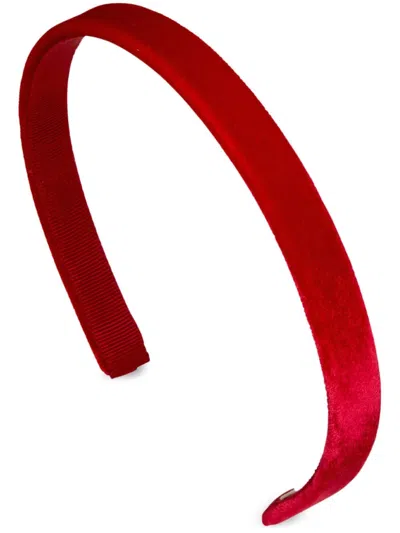 Jennifer Behr Lacey Headband In 红色