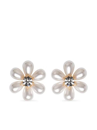 Jennifer Behr Laena Stud Earrings In ニュートラル