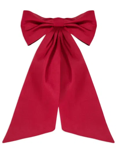 Jennifer Behr Leander Bow Barrette In Red
