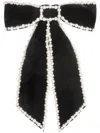 Jennifer Behr Lennox Bow Barrette In Black