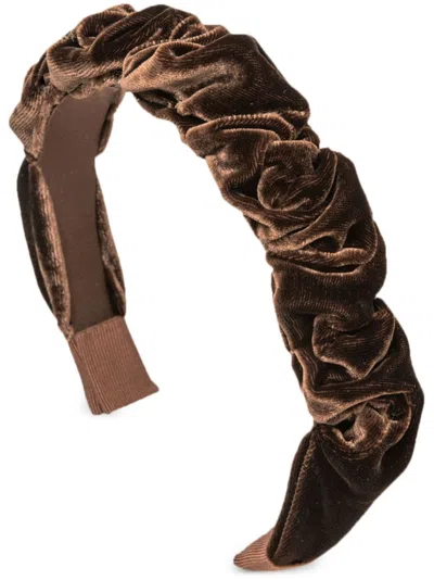 Jennifer Behr Lia Headband In 褐色