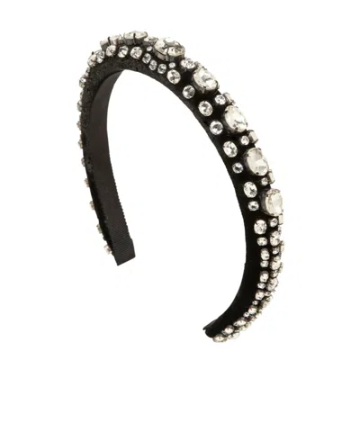 Jennifer Behr Luciana Headband In Black