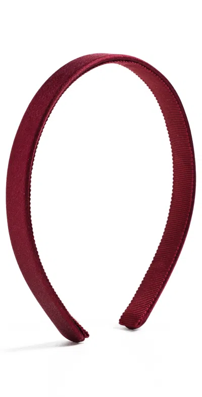 Jennifer Behr Lucy Headband Pinot In Burgundy