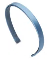 Jennifer Behr Lucy Satin Headband In Blau