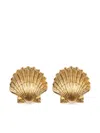 Jennifer Behr Mar Shell Earrings In Gold