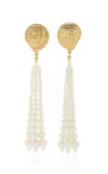 JENNIFER BEHR MARCELLINE PEARL EARRINGS