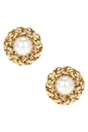 Jennifer Behr Marit Earrings In Gold