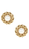 Jennifer Behr Marit Earrings In Gold