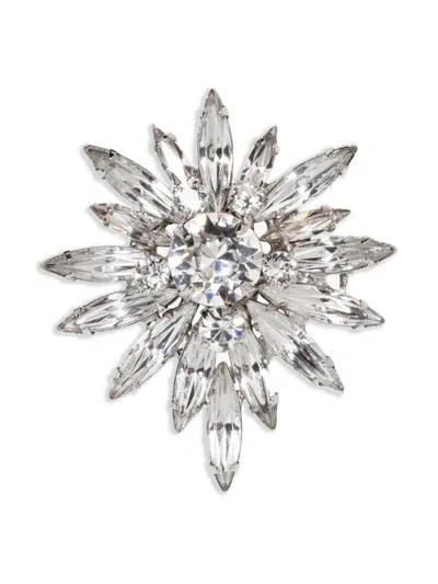 Jennifer Behr Maryam Brooch In Silver