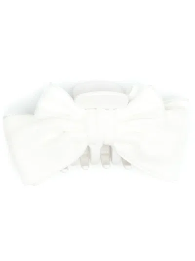 Jennifer Behr Matilda Jaw Clip In White