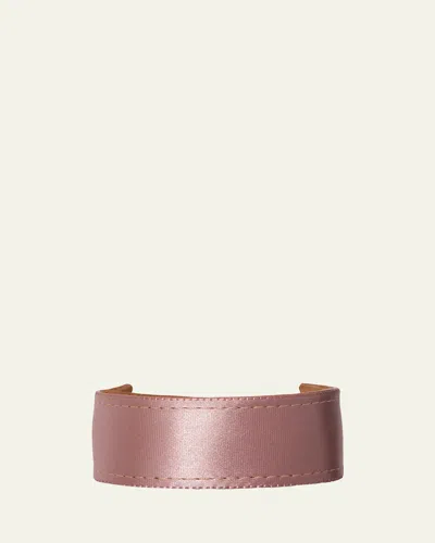 Jennifer Behr Mini Satin Ribbon Pony Wrap In Neutral