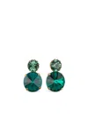 Jennifer Behr Myrla Crystal Earrings In Emerald