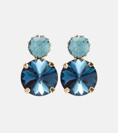 Jennifer Behr Myrla Drop Earrings In Blue