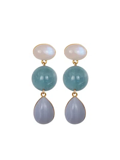 Jennifer Behr Natalia Drop Earrings In Multi