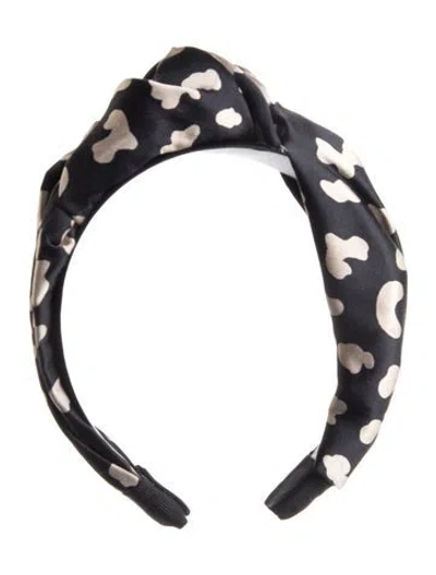 Pre-owned Jennifer Behr Neutral Black   Headband. In Black/neutrals