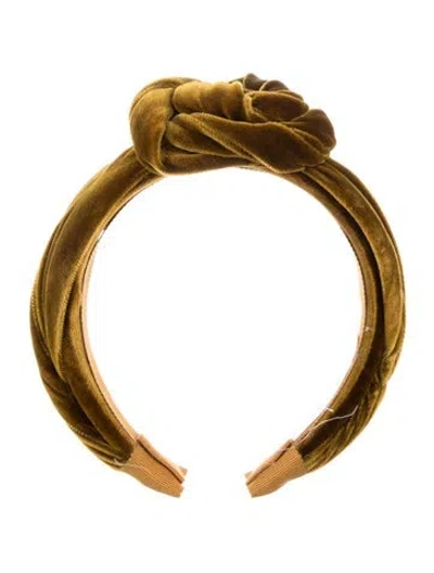 Pre-owned Jennifer Behr Orange Headband