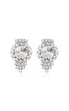 Jennifer Behr Oriana Crystal Earrings In Silver