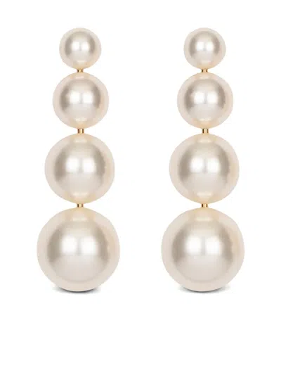 Jennifer Behr Palma Earrings In White