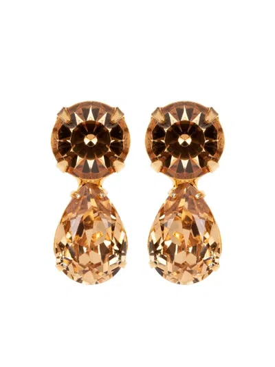 Jennifer Behr Pamina Earrings In Gold