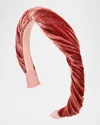 Jennifer Behr Paola Headband In Neutral