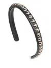 Jennifer Behr Parker Head Band In Schwarz