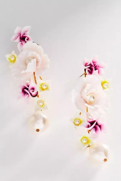 Jennifer Behr Patresa Earrings In Purple