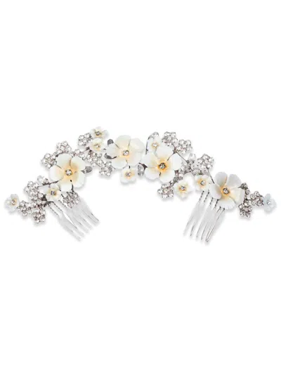 Jennifer Behr Phillipa Hair Comb In Silver