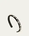 Jennifer Behr Renee Headband In Crystal Pearl