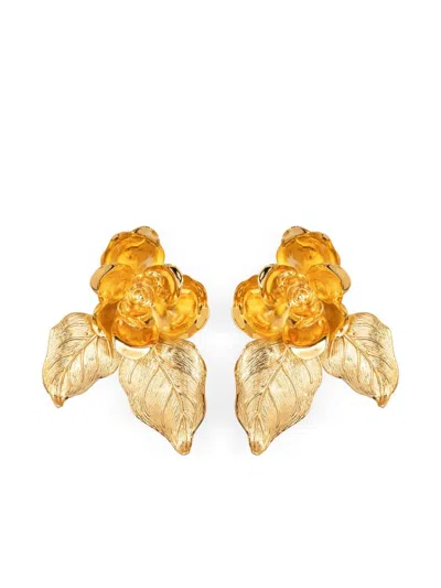 Jennifer Behr Rosalia Earrings In Gold