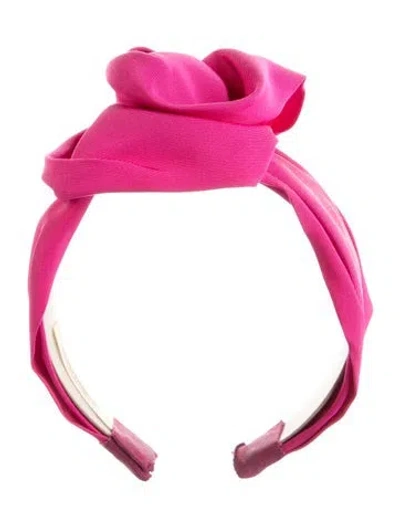 Pre-owned Jennifer Behr Rose Headband In Pink