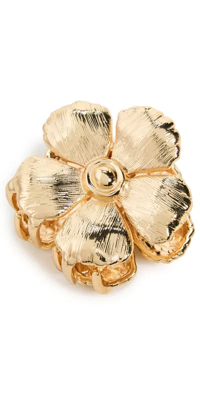 Jennifer Behr Rowena Jaw Clip Gold