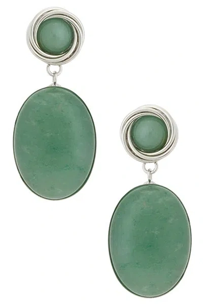 Jennifer Behr Ruthie Earrings In Green