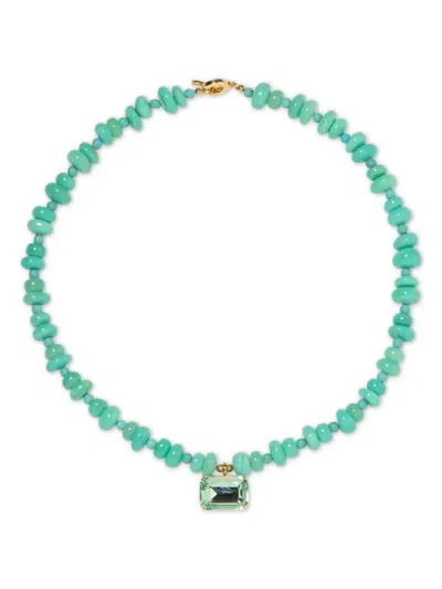 Jennifer Behr Salerno Necklace In Green
