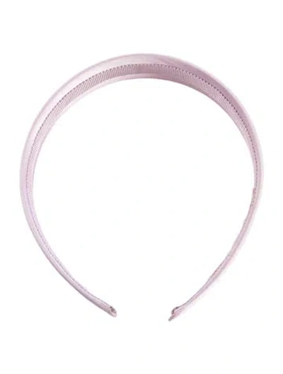 Pre-owned Jennifer Behr Satin Headband In Purple
