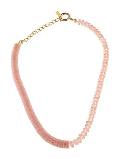 Pre-owned Jennifer Behr Sequis & Bead Collar Necklace, 17" In Multi