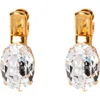 Jennifer Behr Set Of 2 Kara Crystal Hair Clips In Gold