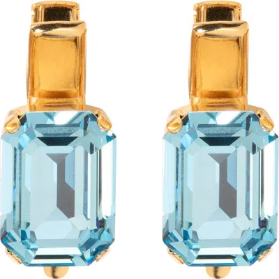 Jennifer Behr Set Of 2 Kara Crystal Hair Clips In Blue