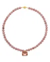 Jennifer Behr Sidonie Crystal Gemstone Beaded Pendant Necklace, 17.5 In Pink