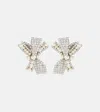 Jennifer Behr Simone Swarovski Crystal And Faux Pearl Earrings In Multicoloured