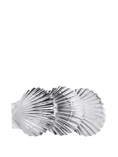 Jennifer Behr Siren Shell-motif Barrette In Metallic