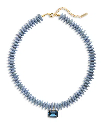 Jennifer Behr Sydney Necklace, 16-18 In Blue